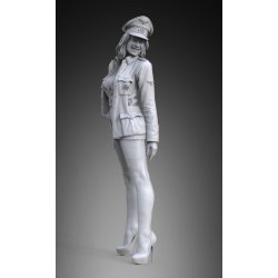 画像3: RoyalModel[RM873]1/35 ミリタリー・ピンナップガール ドイツ軍将校