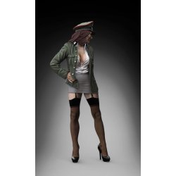 画像2: RoyalModel[RM874]1/24(75mm) ミリタリー・ピンナップガール ドイツ軍将校