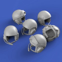 画像2: RoyalModel[RM879]1/35 現用 イスラエル CVCヘルメットセット(6個入)