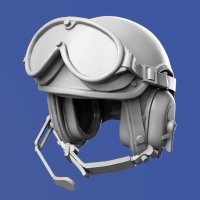 RoyalModel[RM891]1/35 現用 アメリカ CVCヘルメットセット(6個入)
