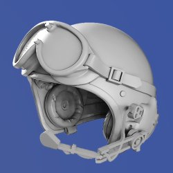 画像1: RoyalModel[RM893]1/35 現用 アメリカ CVC T56-6ヘルメットセット「ベトナム戦争」(6個入)