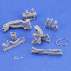画像2: RoyalModel[RM897]1/48 汎用 塗装する兵士(2体セット)