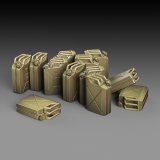 RoyalModel[RM899]1/35 WWII イタリア軍ジェリ缶セット(12個入)