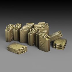 画像1: RoyalModel[RM899]1/35 WWII イタリア軍ジェリ缶セット(12個入)