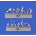 RoyalModel[RM914]1/35 汎用 ハンドアソートセットNo.4「物を握る手」