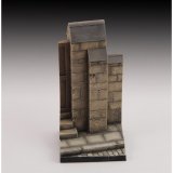 RoyalModel[RM921]1/35 ジオラマ素材 壁角と歩道のビネットベース
