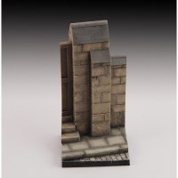 RoyalModel[RM921]1/35 ジオラマ素材 壁角と歩道のビネットベース
