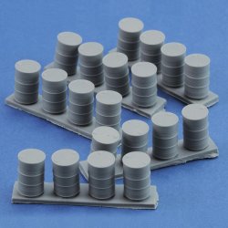 画像3: RoyalModel[RM923]1/72 現用 ジオラマアクセサリー 油脂用ドラム缶セット
