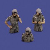 RoyalModel[RM931]1/35 現用 イスラエル IDF戦車搭乗員セット「1973」(3体セット)