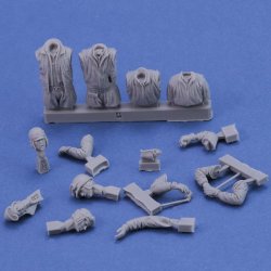 画像2: RoyalModel[RM932]1/35 WWII アメリカ陸軍戦車兵セット 移動中の戦車兵達(4体入)