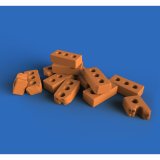 RoyalModel[RM946]1/35 ジオラマアクセサリー 耐火レンガNo.2