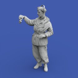 画像1: RoyalModel[RM961B]1/35 WWII ドイツ 冬期装備の戦車長(キューポラなし)