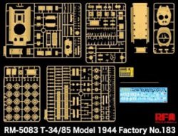 画像4: ライフィールドモデル[RFM5083]1/35 T-34/85 Mod 1944 第183工場