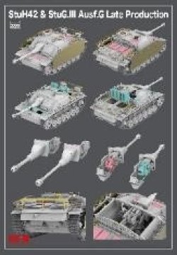 画像2: ライフィールドモデル[RFM5086]1/35 10.5cm突撃榴弾砲42 & III号突撃砲 G型 後期型 2 in 1