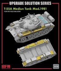 ライフィールドモデル[RFM2056]1/35 T-55A用フェンダー グレードアップパーツセット (RFM5098用)