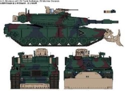 画像5: ライフィールドモデル[RFM5048]1/35 M1A1 FEP エイブラムスw/ドーザーブレード