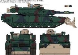 画像8: ライフィールドモデル[RFM5048]1/35 M1A1 FEP エイブラムスw/ドーザーブレード