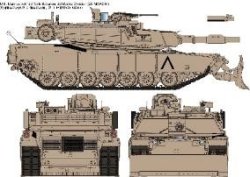 画像10: ライフィールドモデル[RFM5048]1/35 M1A1 FEP エイブラムスw/ドーザーブレード