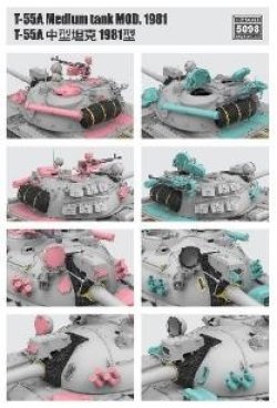 画像6: ライフィールドモデル[RFM5098]1/35 T-55A 中戦車 Mod.1981w/可動式履帯