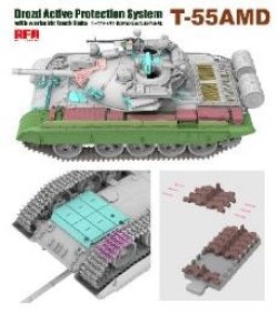 画像7: ライフィールドモデル[RFM5091]1/35 T-55AMD 中戦車w/ドローストシステム & 可動式履帯
