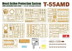 画像8: ライフィールドモデル[RFM5091]1/35 T-55AMD 中戦車w/ドローストシステム & 可動式履帯