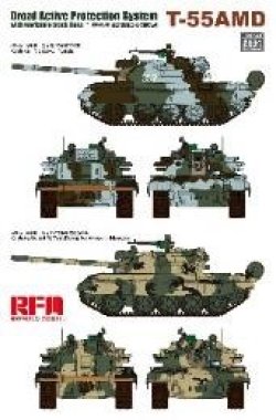 画像9: ライフィールドモデル[RFM5091]1/35 T-55AMD 中戦車w/ドローストシステム & 可動式履帯