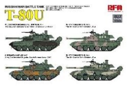 画像2: ライフィールドモデル[RFM5105]1/35 ロシア軍 T-80U 主力戦車