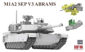 画像1: ライフィールドモデル[RFM5104]1/35 M1A2 SEP V3 エイブラムス主力戦車 (1)