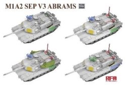 画像2: ライフィールドモデル[RFM5104]1/35 M1A2 SEP V3 エイブラムス主力戦車