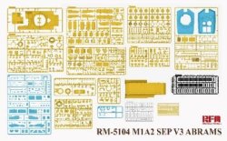 画像3: ライフィールドモデル[RFM5104]1/35 M1A2 SEP V3 エイブラムス主力戦車