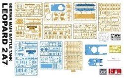 画像4: ライフィールドモデル[RFM5108]1/35 レオパルド2A7 主力戦車w/ボーナスパーツ