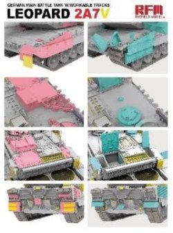 画像2: ライフィールドモデル[RFM5109]1/35 レオパルト 2 A7V ドイツ主力戦車