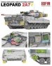 画像3: ライフィールドモデル[RFM5109]1/35 レオパルト 2 A7V ドイツ主力戦車