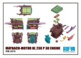 ライフィールドモデル[RFM2070]1/35 マイバッハ HL230 P30エンジンセット