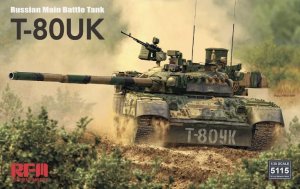画像1: ライフィールドモデル[RFM5115]1/35 ロシア軍 T-80UK 主力戦車 (1)