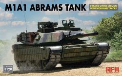 画像1: ライフィールドモデル[RFM5120]1/35 M1A1 エイブラムス ウクライナ軍アップデート版w/可動式履帯