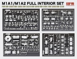 画像3: ライフィールドモデル[RFM5121]1/35 M1A1/M1A2 エイブラムス用フルインテリアセット（RFM5004/5006/5029/5048/5104/5106/5120用）