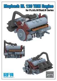 ライフィールドモデル[RFM2075]1/35 IV号戦車/IV号突撃砲シリーズ用マイバッハ HL120 TRM エンジンセット