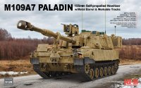 ライフィールドモデル[RFM5129]1/35 M109A7 パラディン155mm自走砲w/金属砲身&連結組立可動式履帯