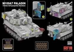 画像3: ライフィールドモデル[RFM5129]1/35 M109A7 パラディン155mm自走砲w/金属砲身&連結組立可動式履帯