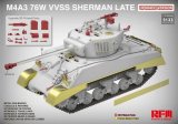 ライフィールドモデル[RFM5133]1/35 M4A3 シャーマン 76W VVSS後期型 グレードアップ版