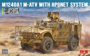 画像1: ライフィールドモデル[RFM5145]1/35 M1240A1 M-ATV w/RPGNet システム (1)