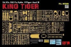 画像8: ライフィールドモデル[RFM5146]1/35 Sd.Kfz.182 キングタイガーw/フルインテリア