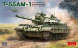 ライフィールドモデル[RFM5147]1/35 T-55AM-1 主力戦車w/可動式履帯
