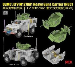 画像3: ライフィールドモデル[RFM5149]1/35 米海兵隊 JLTV M1278A1 HGC (重火力支援型)