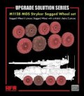 ライフィールドモデル[RFM2111]1/35 M1128 ストライカーMGS用自重変形ホイールセット (自重変形 x 6、自重変形 & 滑り止めチェーン装着 x 2)