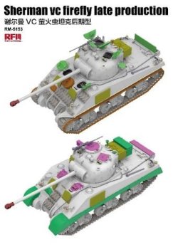 画像2: ライフィールドモデル[RFM5153]1/35 シャーマン VC ファイアフライ 後期型w/可動式履帯