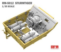 画像4: ライフィールドモデル[RFM5012]1/35 シュトルムティーガーw/フルインテリア