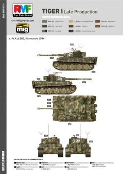 画像4: ライフィールドモデル[RFM5015]1/35 タイガーI 後期型