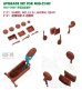 画像1: ライフィールドモデル[RFM2121]1/48 MiG-21MF用着陸装置 &ホイールベイ (1)
